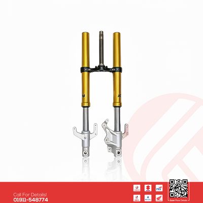 Fork Assembly (Silver Color) for Yamaha R15 V4, R15M & MT15 V2 bike._img_0