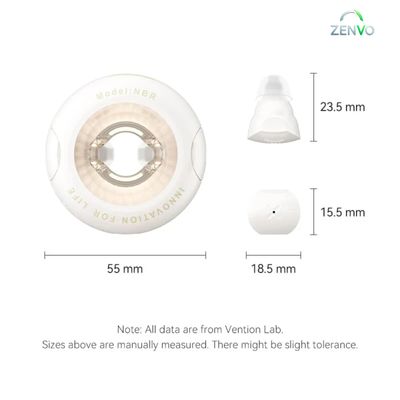 Vention NBRG0 T17 Wireless Bluetooth Earbuds – Pink_img_1
