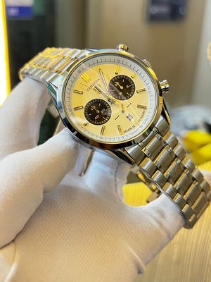 Tag Heuer 2 Chrono Black White Dial Chain_img_0