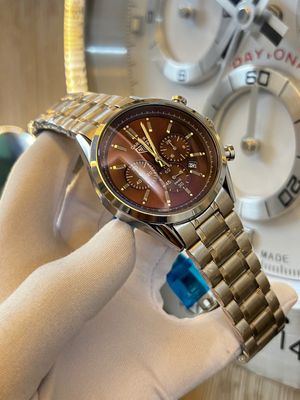 Tag Heuer 3 Chrono Brown Dial Chain_img_0
