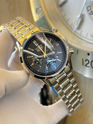 Tag Heuer 3 Chrono Black Dial Chain_img_0
