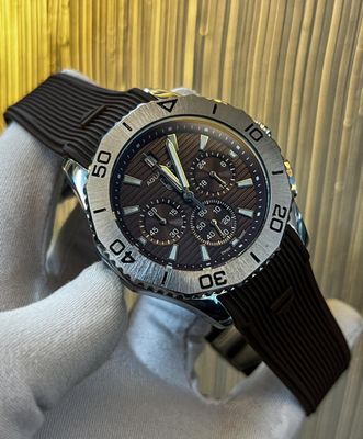 Tag Heuer Aquaracer Brown Waffle Dial Belt_img_0