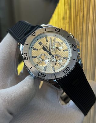 Tag Aquaracer White Waffle Dial Black Belt_img_0