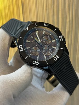 Tag Heuer Aquaracer Grey Waffle Dial Black Bezel AA_img_0
