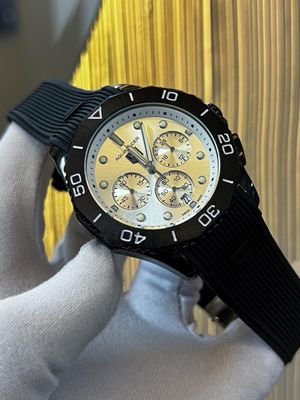 Tag Aquaracer White Dial Black Bezel & Belt AA_img_0