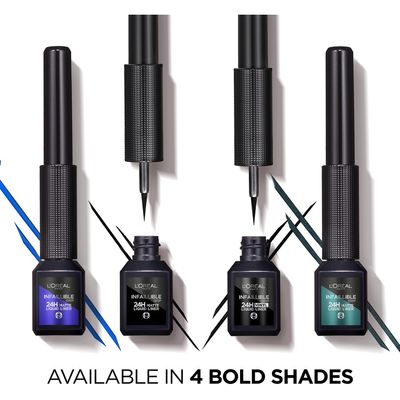 L'Oreal Paris Infallible Grip 24HR Vinyl Liquid Eye Liner - Black_img_2