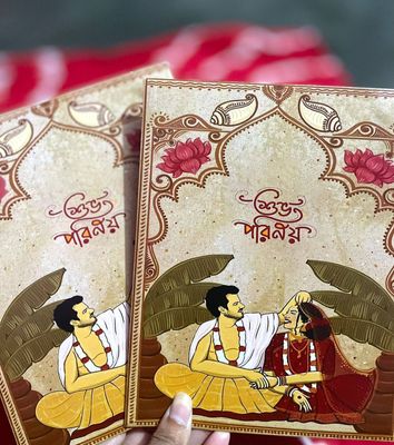 Hindu wedding Invitation Set