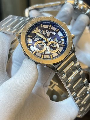 Emporio Armani Meccanico Blue Dial Silver CH_img_0
