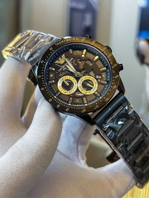Emporio Armani Meccanico Full Black Chain AA_img_0