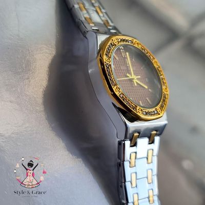 Audemars Piguet  Royal Oak Dual Tone || Red Dial_img_2