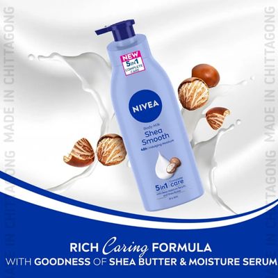 NIVEA Shea Smooth Body Milk 400ml bottle – 003698_img_2