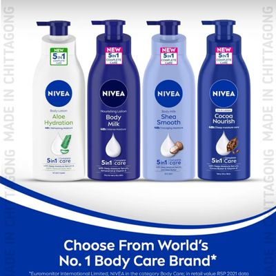 NIVEA Shea Smooth Body Milk 400ml bottle – 003698_img_6