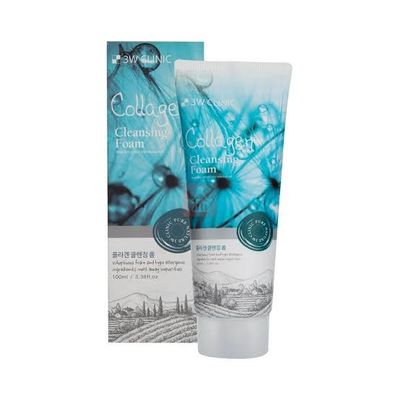 3W Clinic - Collagen Cleansing Foam (100ml)_img_4