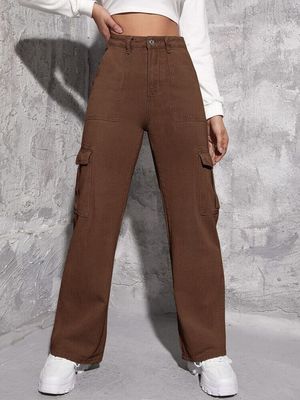 Brown Cargo Denim_img_0