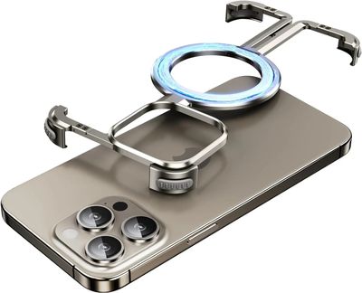 Metal Frameless Magnetic Holder Phone Case_img_1