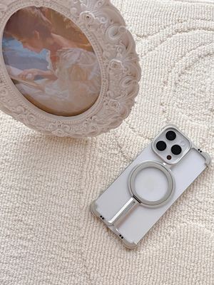 Metal Frameless Magnetic Holder Phone Case_img_4