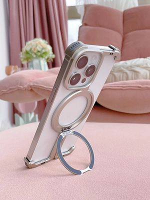 Metal Frameless Magnetic Holder Phone Case_img_5