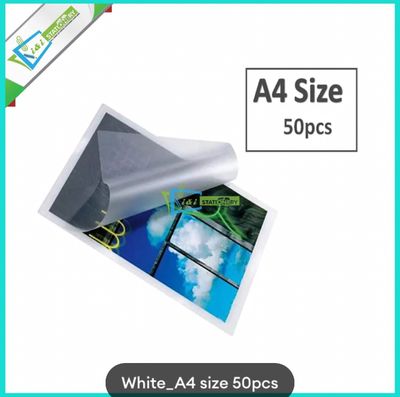 Laminating Film A4 Size 218x305 mm 50pcs or 100pcs_img_1