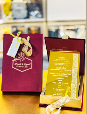 Roseate with Perfection – invaitation Box