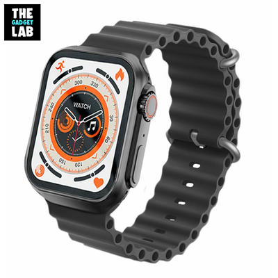 KD99 Ultra Smart Watch With Bluetooth Calling- Black Color_img_0