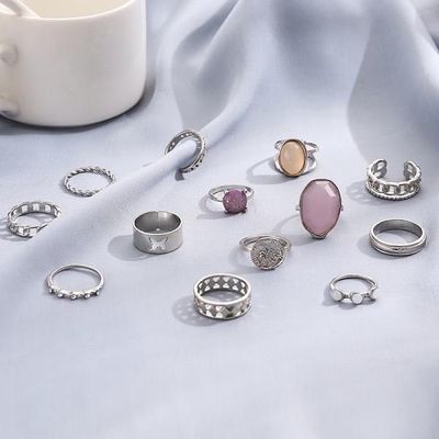 13 piece ring set. 🖤_img_2