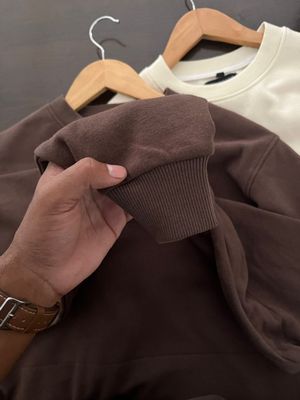 Premium oversized sweatshirt Coffee_img_1