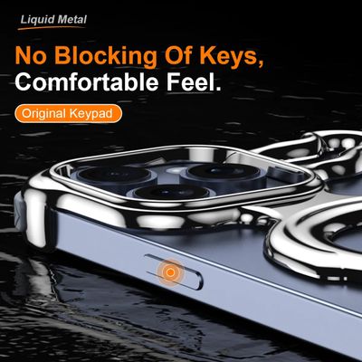 Irregular Magnetic Liquid Plating Phone Case For iPhone_img_4