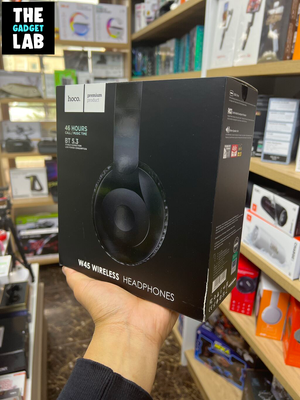 Hoco W45 Wireless Bluetooth Headphone – Black Color_img_0