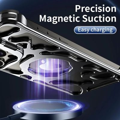 Luxury Magnetic Lens Ring Stand Frameless Phone Case_img_3