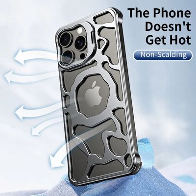 Luxury Magnetic Lens Ring Stand Frameless Phone Case_img_5