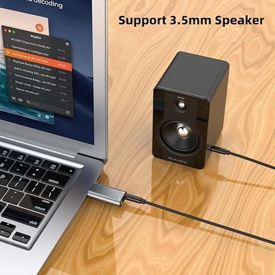 USB Audio Adapter Sound Card - USB to 3.5mm (combo Port) Headphone and Mic Converter for Enhanced PC Audio Experience_img_7