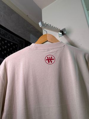 Men’s Heavyweight Drop Shoulder T-Shirt in Cream_img_2