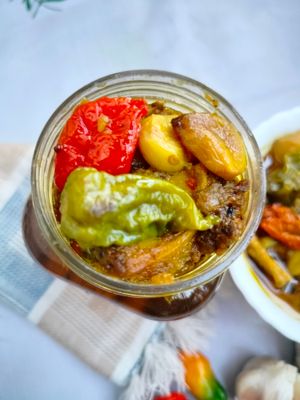 pickle - আম রসুন বোম্বাই মরিচ মিক্স ৩৫০ গ্রাম_img_2