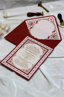 Majestic Ruby Classic Invitation Set