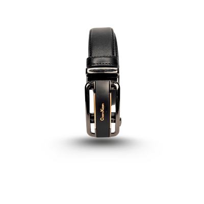 Stylish Gear Buckle leather Belt For Men_img_1