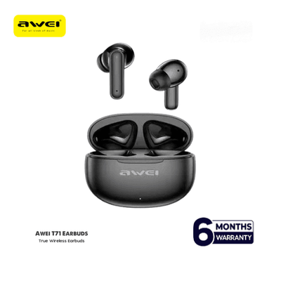 Awei T71 TWS Earbuds V Bluetooth 5.3 Earphones With Mic_img_0