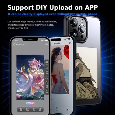 Eink Screen Smart NFC APP Refresh DIY Phone Case for Iphone_img_3