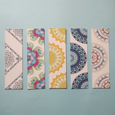 5 Pieces Mandala Art Bookmark by Oxynote_img_3