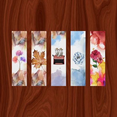 5 Pieces Bookmark (Size- 5.5inch x 1.5inch) by Oxynote_img_0