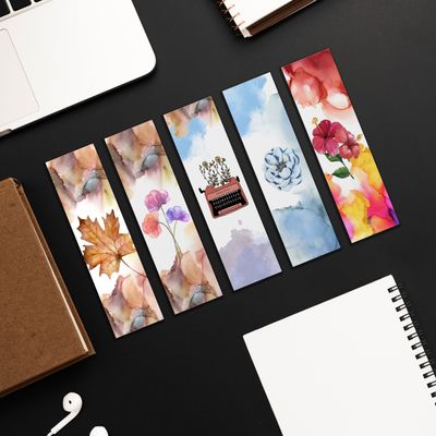 5 Pieces Bookmark (Size- 5.5inch x 1.5inch) by Oxynote_img_1
