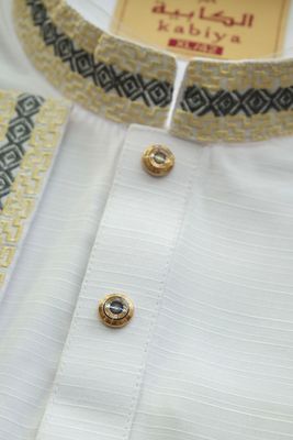 Elegant White Panjabi for Men_img_3