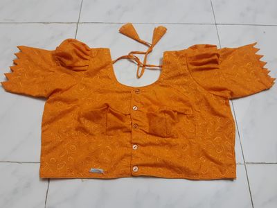 হাবুকা ঘটি হাতা ব্লাউজ/Habuka short sleeve blouse for women's and grals._img_2