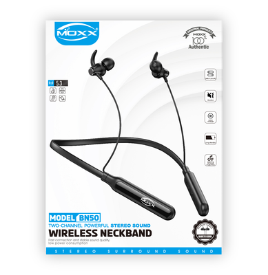 MOXX WIRELESS NECKBAND HEADPHONE | TWO CHANNEL POWERFUL STEREO SOUND |_img_0