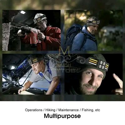 💥Outtobe COB Intelligent Sensing LED Multifunctional Seven Gear Headlamp_img_2