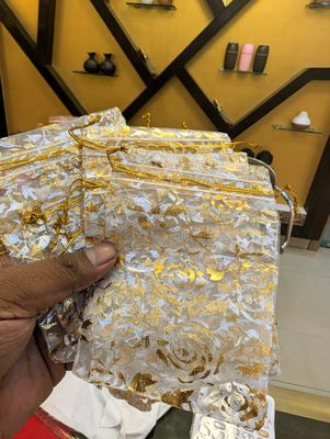 Premium Organza Mini Gift Pouch Bag 9*12 cm (3.5x4.72inc)_img_1