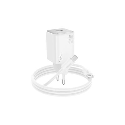 Hoco N40 20w Charger And Type-C To Type-C Cable_img_0