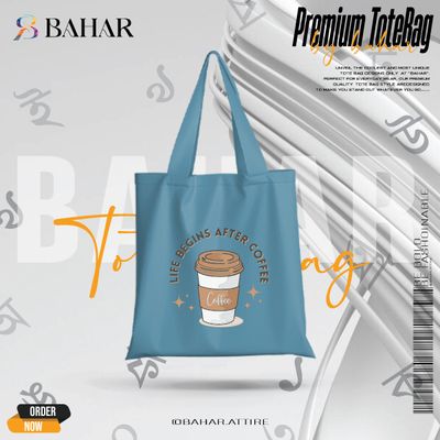 Life begins after coffee Tote Bag_img_0