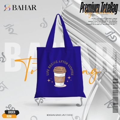 Life begins after coffee Tote Bag_img_1
