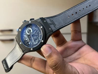 HUBLOT BELT SPIDER GREY BELT BLACK CASE_img_0