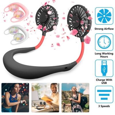 Portable Neck Fans Mini Cooling Fans_img_2